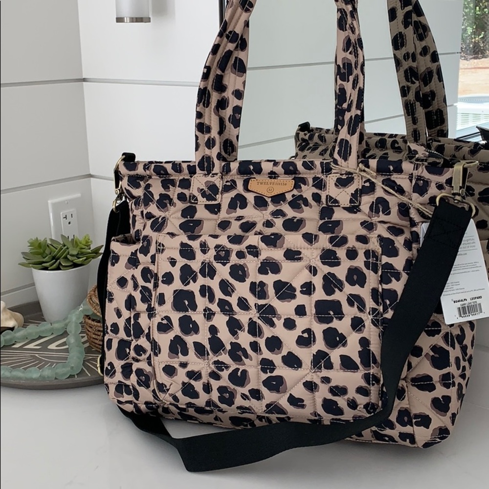 Twelvelittle Carry Love Tote in Leopard